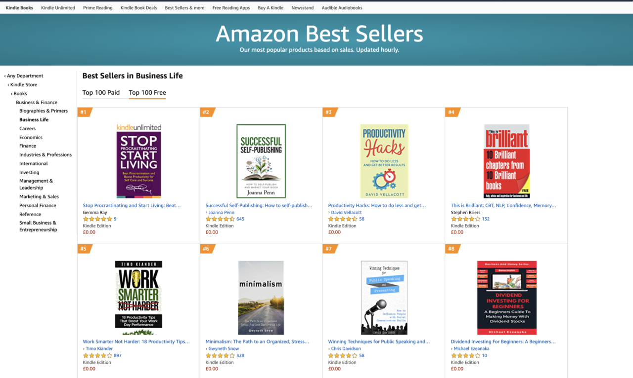 No1 Best Selling Book in 12 Categories! Gemma Ray